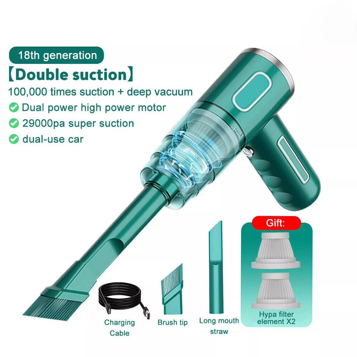 Powerful Cordless Handheld Vacuum