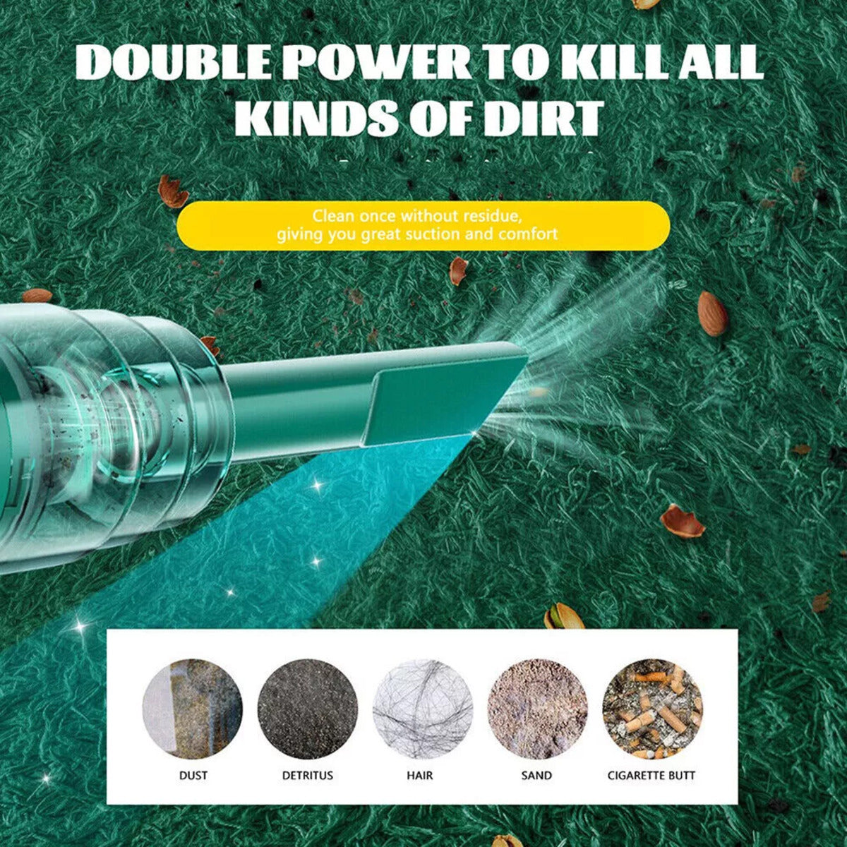 Powerful Cordless Handheld Vacuum