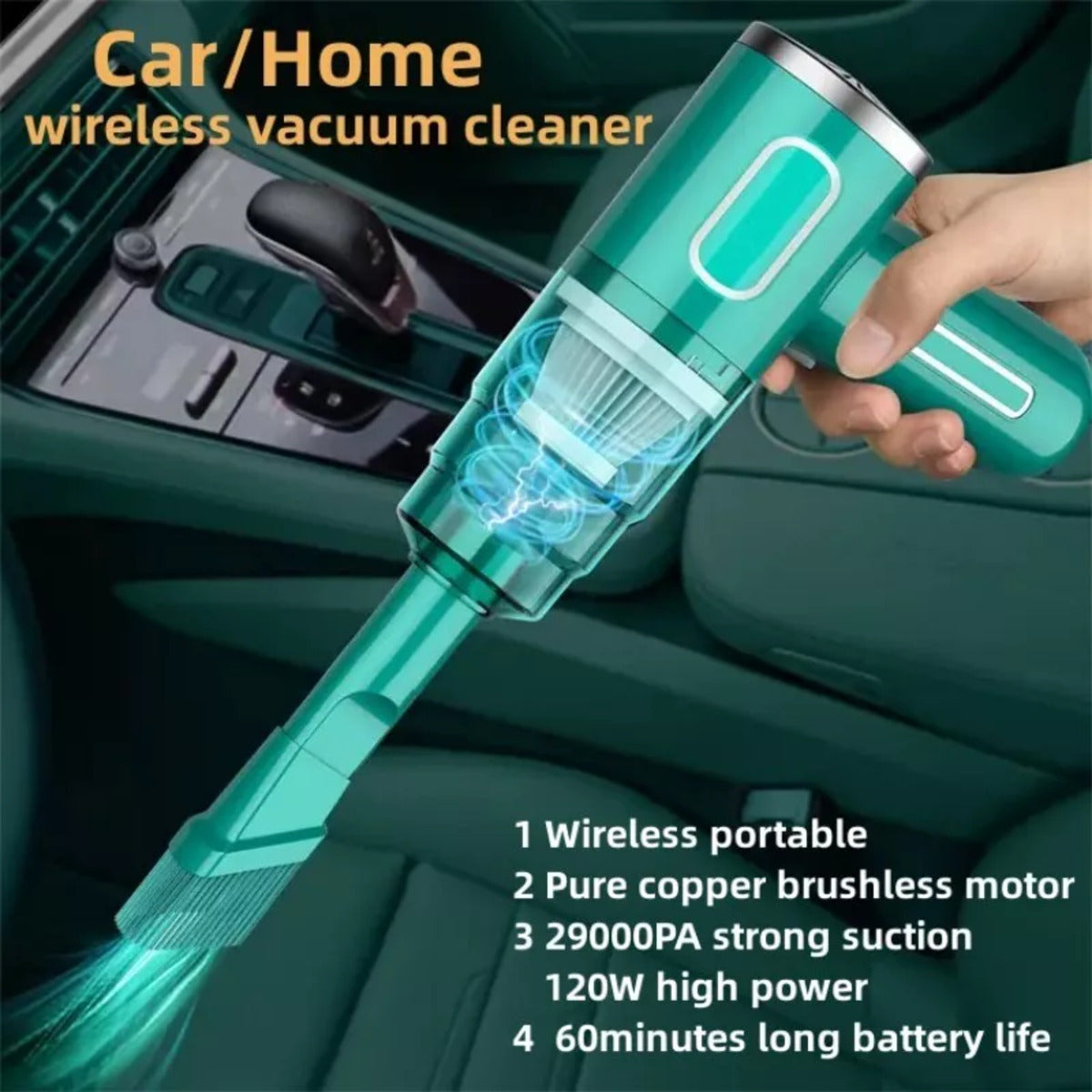 Powerful Cordless Handheld Vacuum